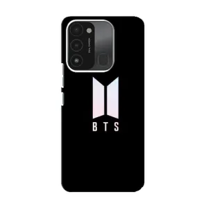 Чехлы BTS для TECNO Spark 8C (AlphaPrint) (Лого BTS)