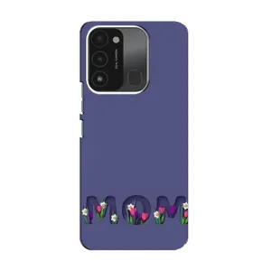 Чехлы для мамы на TECNO Spark 8C (Мама в цветах)