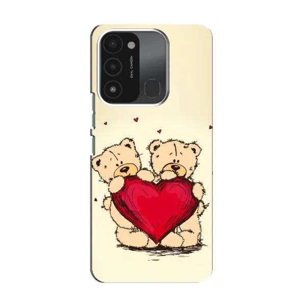 Чехол с принтом «Медвежонки» для TECNO Spark 8C Чехол с принтом «Медвежонки» для TECNO Spark 8C