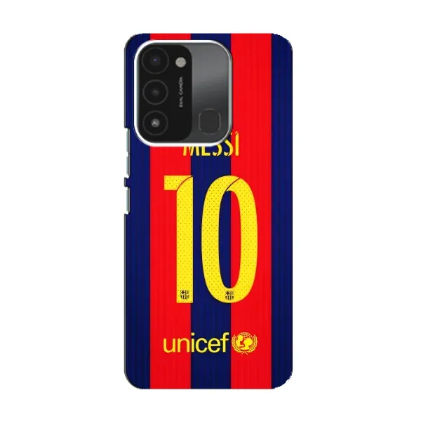 Чехол с принтом «Messi Barca 10» для TECNO Spark 8C Чехол с принтом «Messi Barca 10» для TECNO Spark 8C