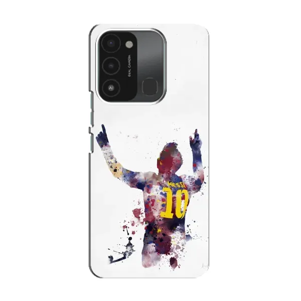 Чехол с принтом «Messi Barca» для TECNO Spark 8C Чехол с принтом «Messi Barca» для TECNO Spark 8C