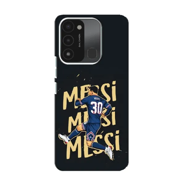 Чехол с принтом «Messi ПСЖ» для TECNO Spark 8C