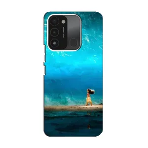 Чехол с мультфильмом Моана TECNO Spark 8C (Океан Моана)