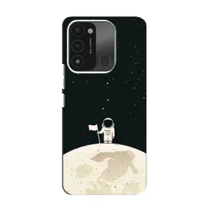 Космические Чехлы для Техно Спарк 8с (VPrint) (На луне)