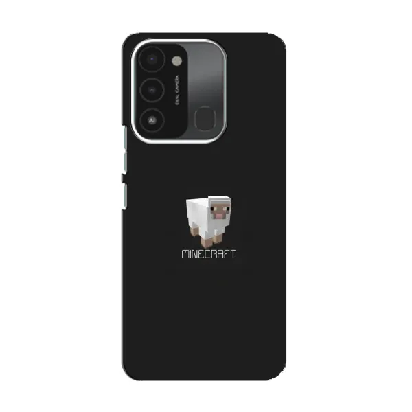 Чехол с принтом «Овечка Майнкрафт» для TECNO Spark 8C Чехол с принтом «Овечка Майнкрафт» для TECNO Spark 8C