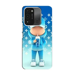 Крутые Чехлы Луи Виттон для TECNO Spark 8C (AlphaPrint) (Парень LV)