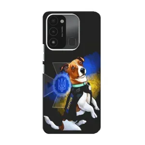 Чехлы с картинкой собаки Патрон для TECNO Spark 8C (AlphaPrint) (Патрон собачка)