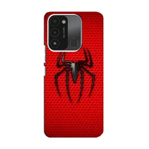 Чехол с человеком пауком для TECNO Spark 8C - (AlphaPrint) (Паук Марвел)
