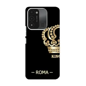 Чехлы для TECNO Spark 8C (VPrint) - Футбольные клубы (Roma)