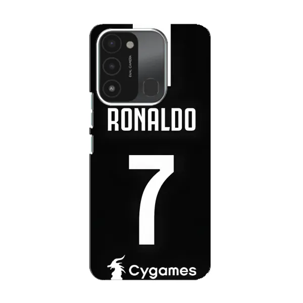 Чехол с принтом «RONALDO 7» для TECNO Spark 8C