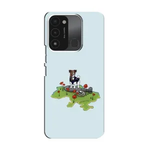 Чехлы с картинкой собаки Патрон для TECNO Spark 8C (AlphaPrint) (Сапер Пес)
