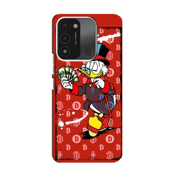 Чехол с принтом «Scrooge MagDag» для TECNO Spark 8C