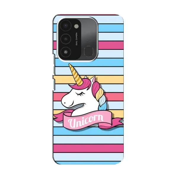 Чехол с принтом «Unicorn» для TECNO Spark 8C Чехол с принтом «Unicorn» для TECNO Spark 8C