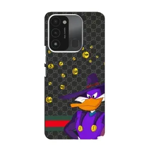 Брендновые Чехлы для TECNO Spark 8C - (PREMIUMPrint) (Утка Гуччи)