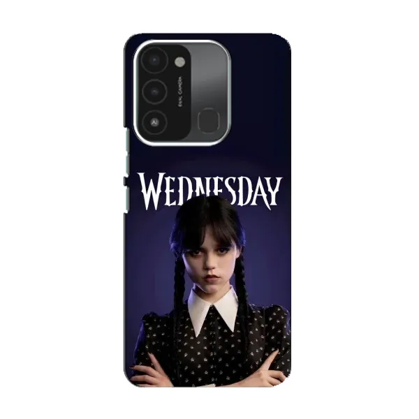 Чехол с принтом «Wednesday» для TECNO Spark 8C Чехол с принтом «Wednesday» для TECNO Spark 8C