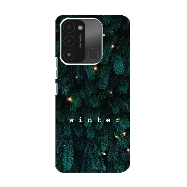 Чохол з принтом «Winter» для TECNO Spark 8C