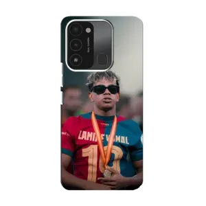 Чехол с футболистом Ламин Ямаль TECNO Spark 8C (Ямаль Барса)
