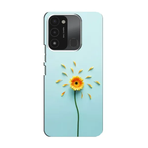 Чехол с принтом «Желтый цветок» для TECNO Spark 8C Чехол с принтом «Желтый цветок» для TECNO Spark 8C