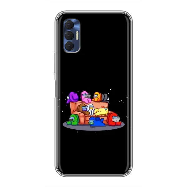 Чехол с принтом «Амонг-ас» для TECNO Spark 8P