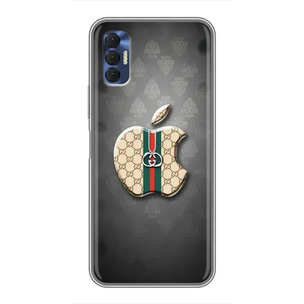 Чохол з принтом «Apple gucci» для TECNO Spark 8P