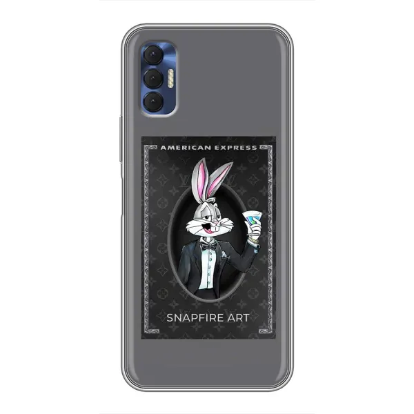 Чохол з принтом «Бакс Бані LV» для TECNO Spark 8P