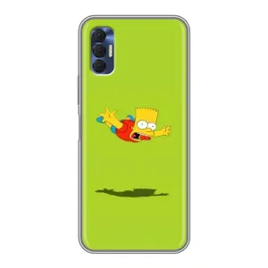 Чехол с Симпсонами для TECNO Spark 8P (VPrint)