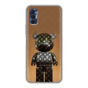 Чохли для TECNO Spark 8P - Bearbrick Louis Vuitton (PREMIUMPrint)