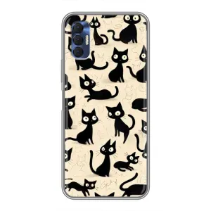 Чехол с рисунком кот на TECNO Spark 8P