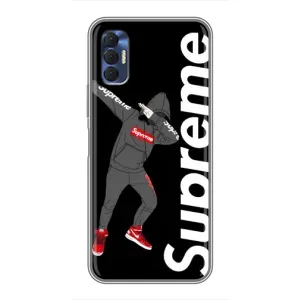 Чеохол для TECNO Spark 8P з картинкою Supreme (AlphaPrint) (Деб Супрім)