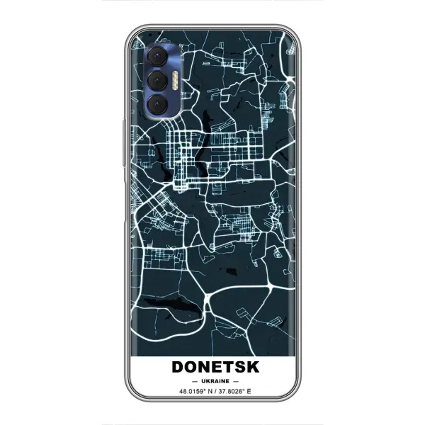 Чохол з принтом «Донецьк» для TECNO Spark 8P
