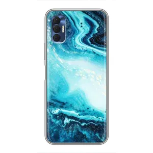 Мраморный чехол на TECNO Spark 8P (VPrint)