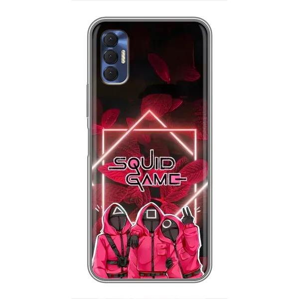 Чохол з принтом «Охоронці Гра кальмара» для TECNO Spark 8P