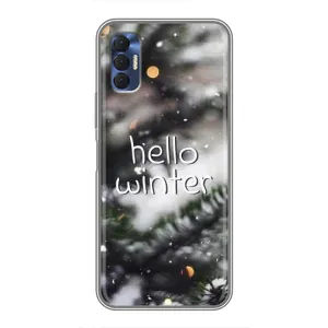 Новогодние, Праздничные Чехлы для TECNO Spark 8P - 2024 год