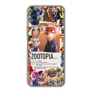 Чехол Зоотрополіс на TECNO Spark 8P