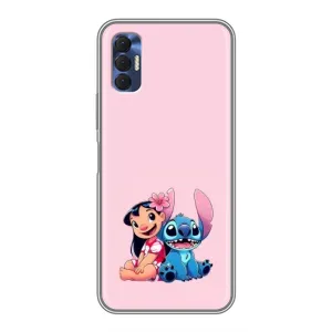 Чохол з принтом «Ліло і Стіч» для TECNO Spark 8P