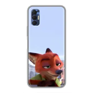Чохол Зоотрополіс на TECNO Spark 8P (Лис Нік)