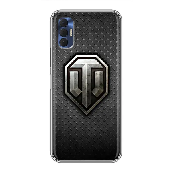 Чехол с принтом «Лого Tanks» для TECNO Spark 8P Чехол с принтом «Лого Tanks» для TECNO Spark 8P