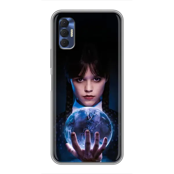 Чехол с принтом «Магическая сфера Уэнздей» для TECNO Spark 8P