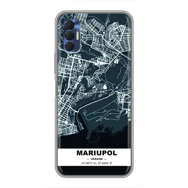 Чохол з принтом «Маріуполь» для TECNO Spark 8P