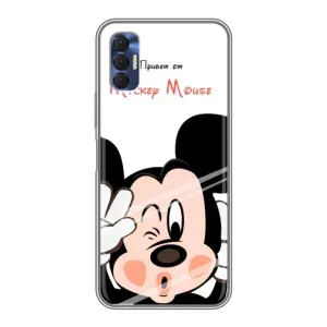 Эксклюзивный чехол для TECNO Spark 8P (AlphaPrint - Мультяшные)