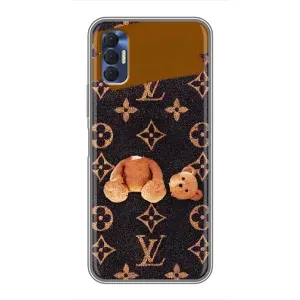 Брендновые Чехлы для TECNO Spark 8P - (PREMIUMPrint) (Медведь без головы)