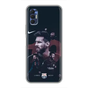 Чехлы Месси для TECNO Spark 8P (AlphaPrint) (Месси 10)
