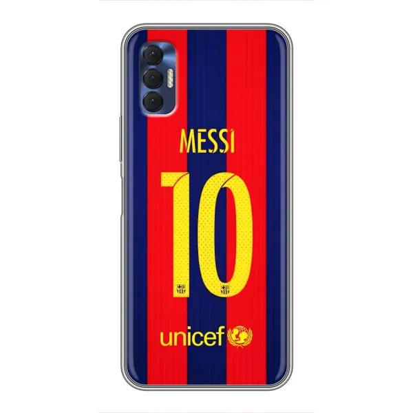 Чехол с принтом «Messi Barca 10» для TECNO Spark 8P