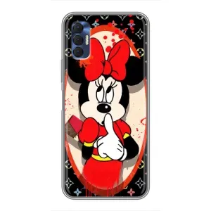 Чохол Disney Mouse TECNO Spark 8P (PREMIUMPrint) (Мінні Маус ЛВ)