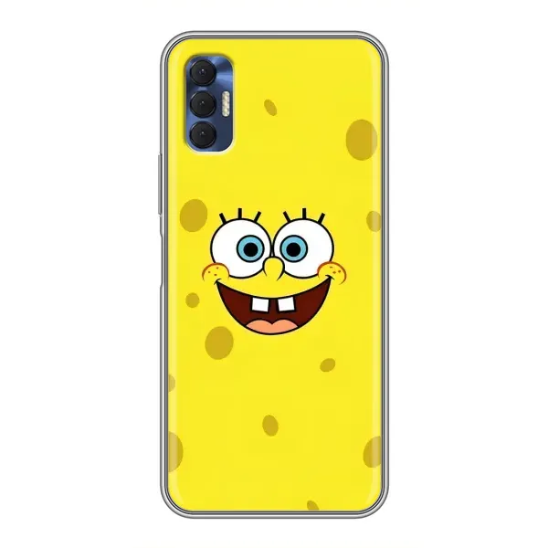 Чехол с принтом «Мордашка Спанч Боба» для TECNO Spark 8P