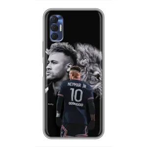 Чехол Неймар для TECNO Spark 8P (AlphaPrint) (Неймар Лев)