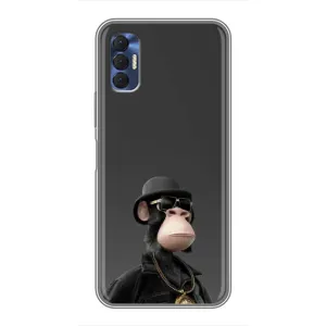 Чехлы с Обезьянами NFT для TECNO Spark 8P (AlphaPrint) (Обезьяна NFT)