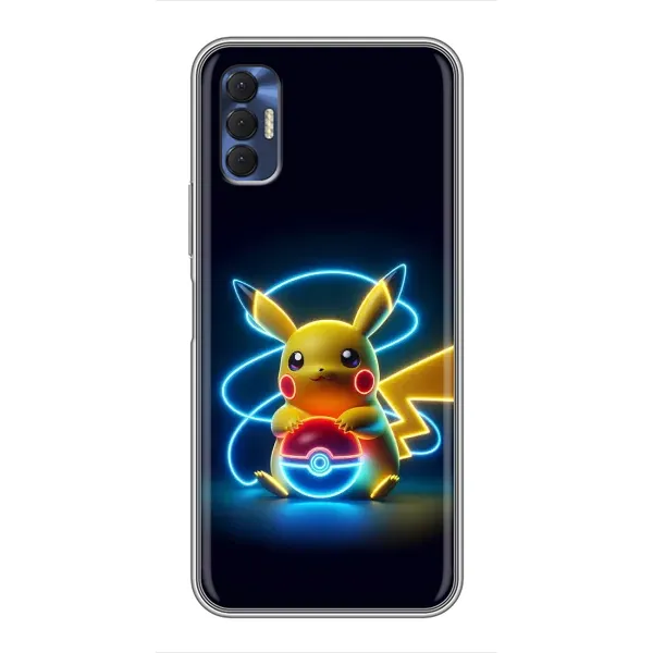 Чохол з принтом «Покемон» для TECNO Spark 8P