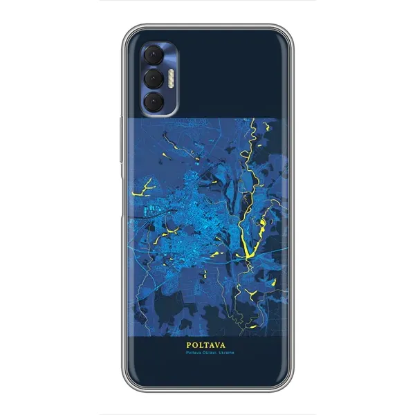Чохол з принтом «Полтава» для TECNO Spark 8P