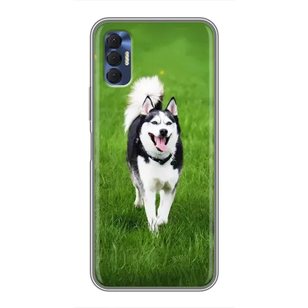Чехол с принтом «Радостный Хаски» для TECNO Spark 8P Чехол с принтом «Радостный Хаски» для TECNO Spark 8P